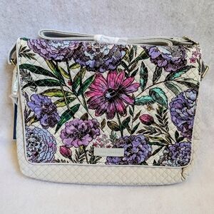 Vera Bradley Lavender Meadow Turnabout Crossbody